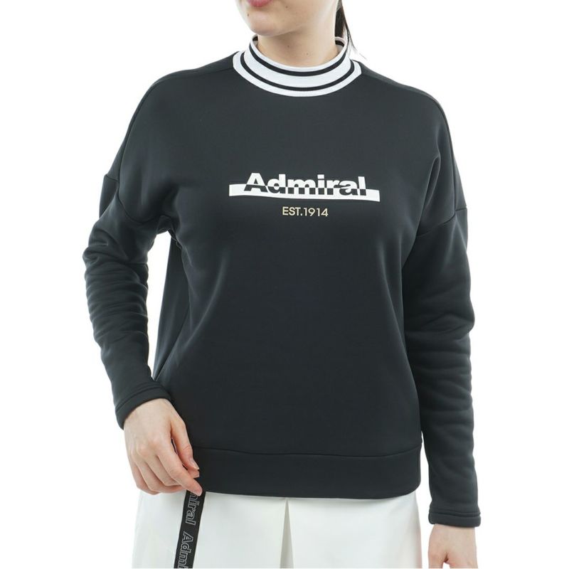 [アドミラル ゴルフ] レディース カルイシ 軽量モックネックスウェット