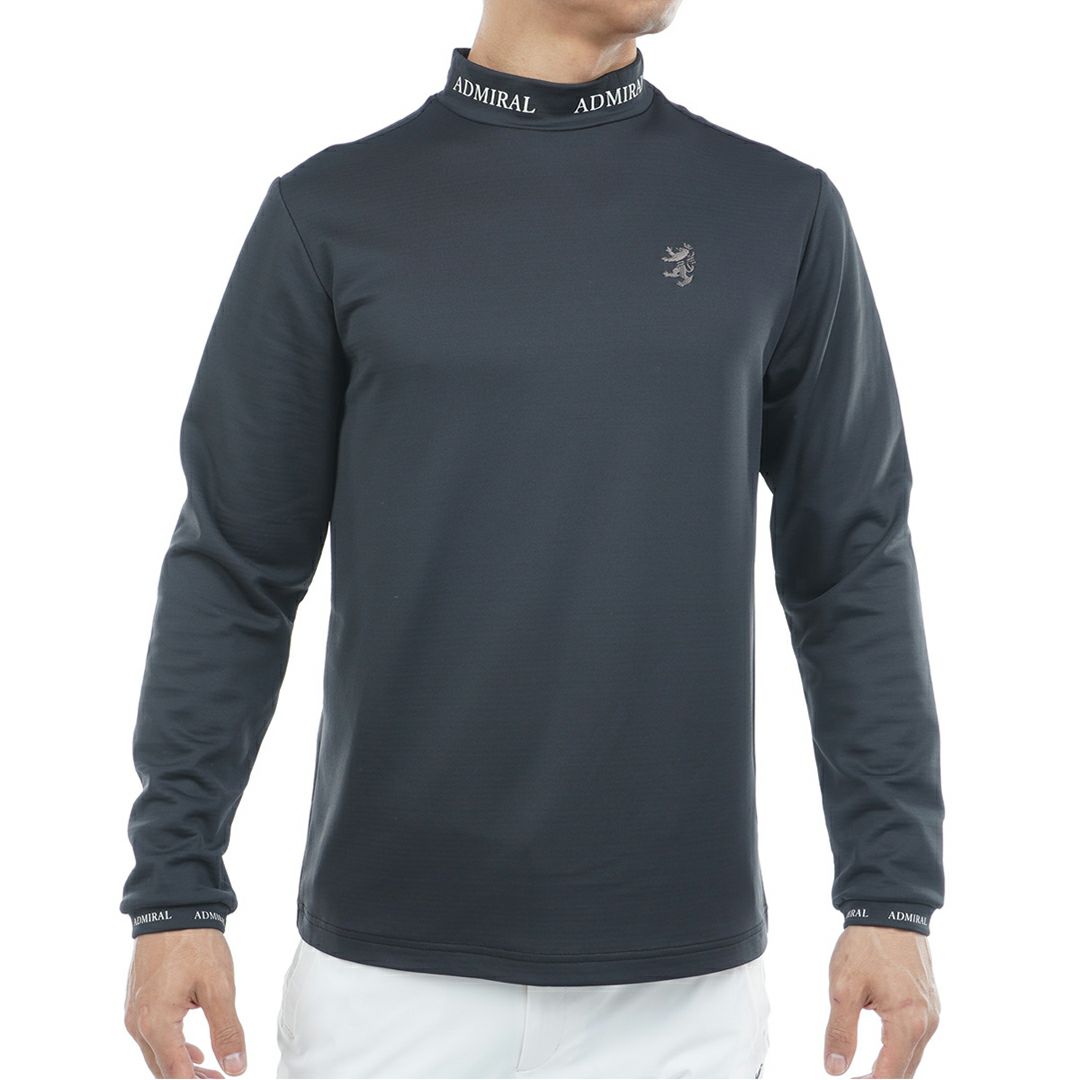 [アドミラル ゴルフ] メンズ 速ポカ 長袖モックネックシャツ