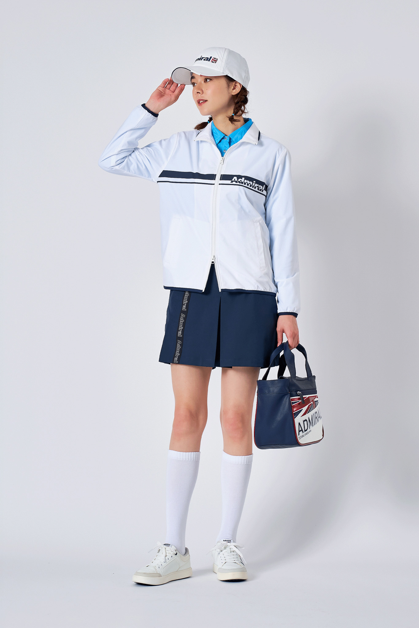 ロゴラインウィンドジャケット