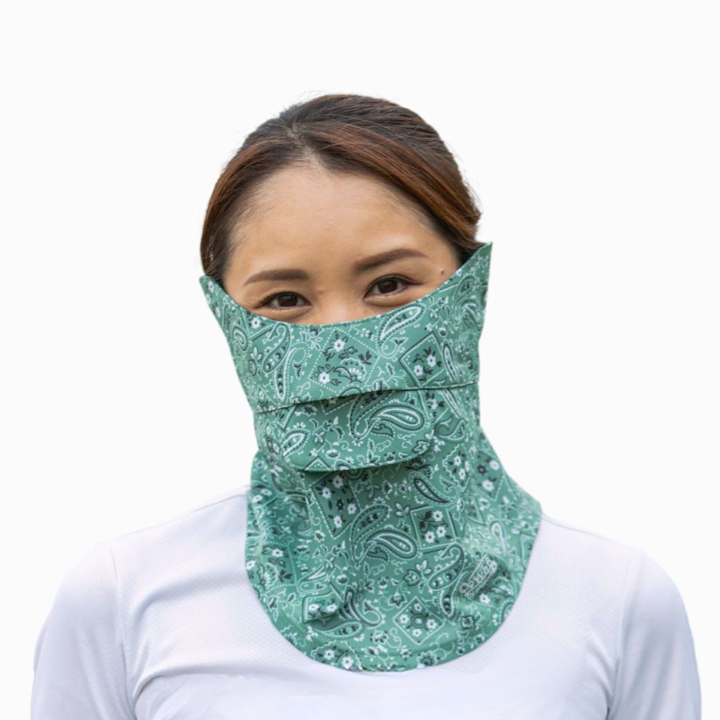 ペイズリー柄/グリーン