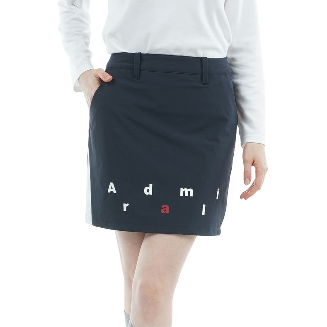 [アドミラル ゴルフ] レディース エアポカ ウォームスカート