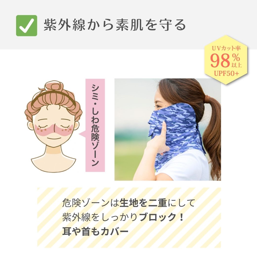 紫外線から素肌を守る