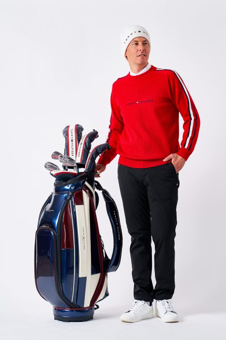 01.Tommy Hilfiger Golf メンズ 冬コーディネート_01