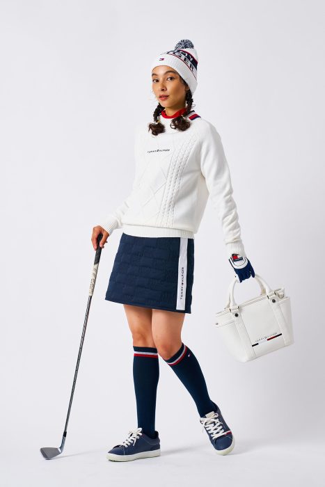 01.Tommy Hilfiger Golf レディース 冬コーディネート_01