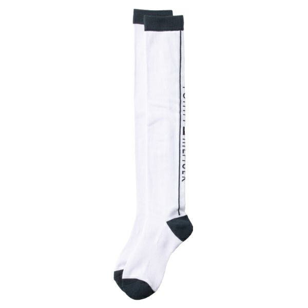 [トミー ヒルフィガー ゴルフ] レディース ニーハイソックス バックロゴ