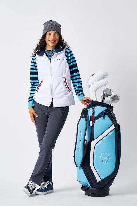 02.Tommy Hilfiger Golf レディース 冬コーディネート_01