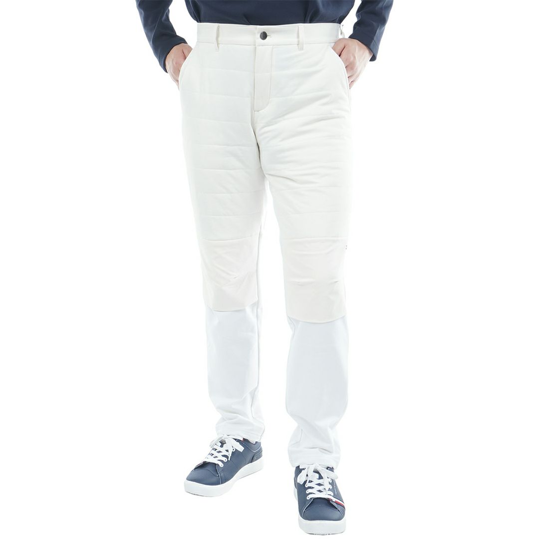 [トミーヒルフィガー] メンズ ハイブリット 中綿ロングパンツ