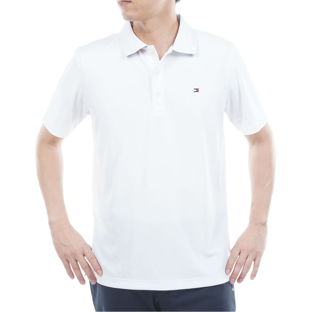[トミー ヒルフィガー ゴルフ] メンズ ベーシックフラッグ ポロシャツ