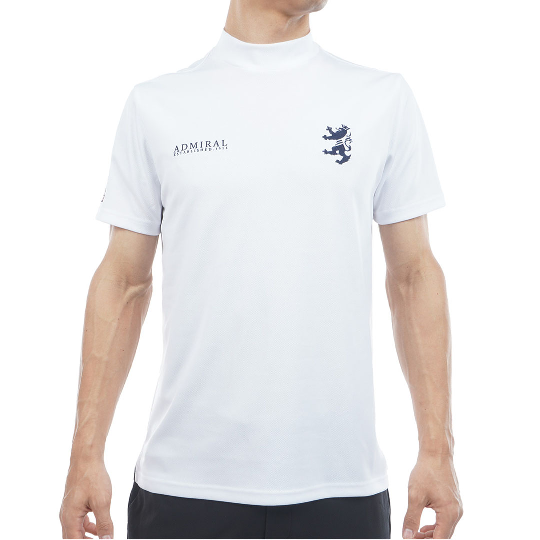 [アドミラル ゴルフ] メンズ フラッグ モックネックシャツ