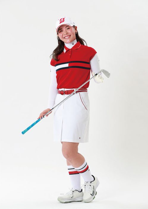 吉田プロ Tommy Hilfiger Golf レディース コーディネート 2026 Spring