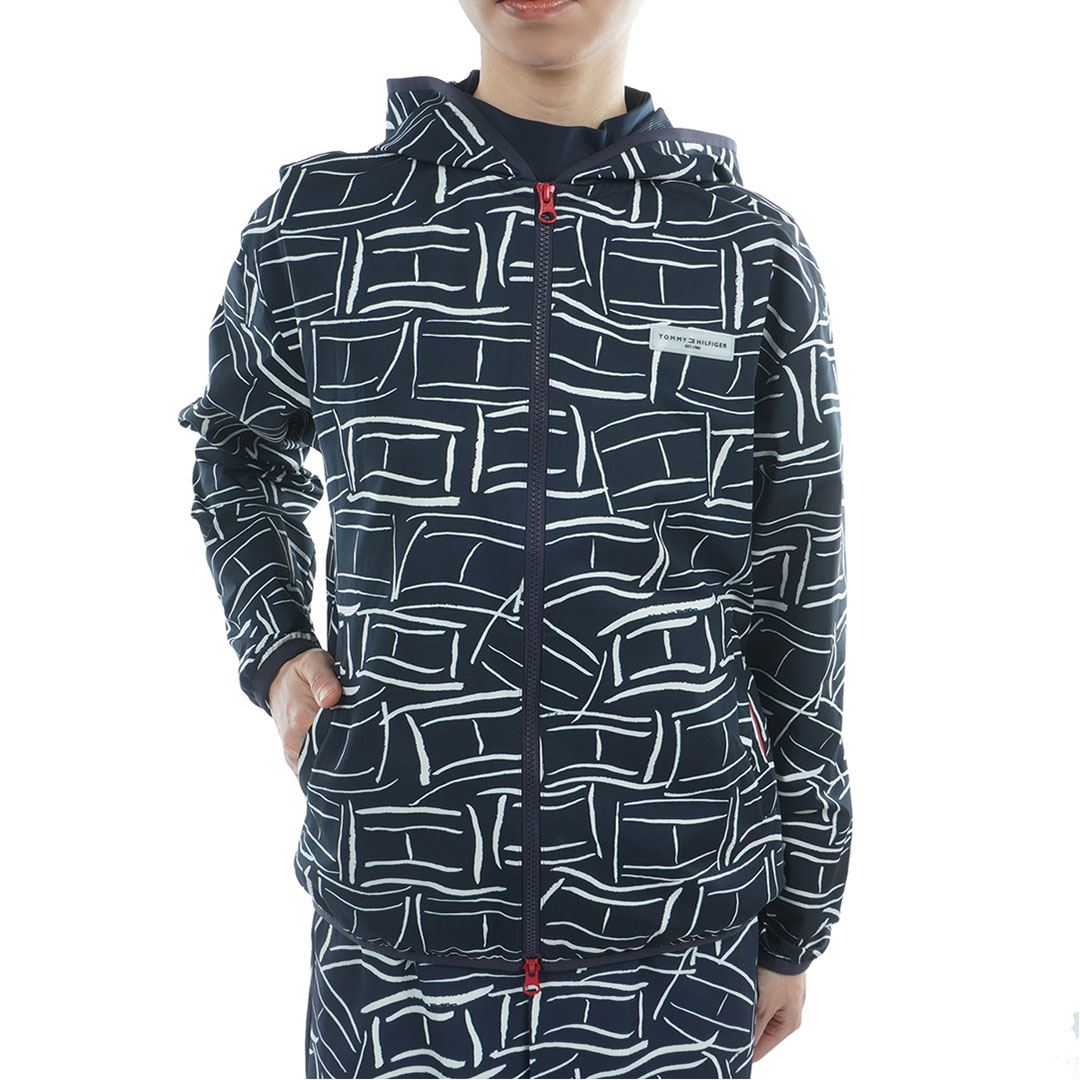 [トミー ヒルフィガー ゴルフ] レディース ストレッチ ウィンドジャケット