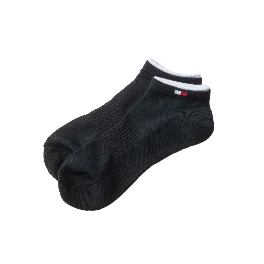 [トミー ヒルフィガー ゴルフ] メンズ ショートソックス コットンタイプ