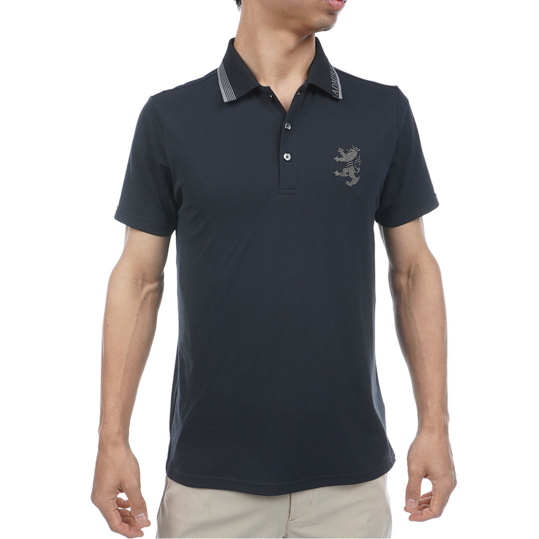 [アドミラル ゴルフ] メンズ カラタッチプラス ランパントポロシャツ