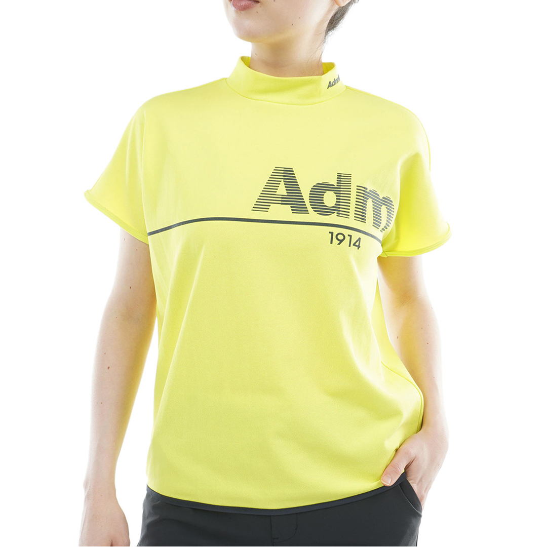 [アドミラル ゴルフ] レディース ドライカノコ モックネックシャツ