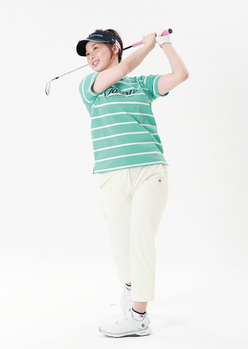 森 美穂プロ Tommy Hilfiger Golf コーディネート 2026 Summer