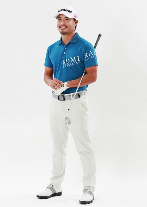 小平 智 プロ Admiral GOLF メンズ コーディネート 2026 Summer