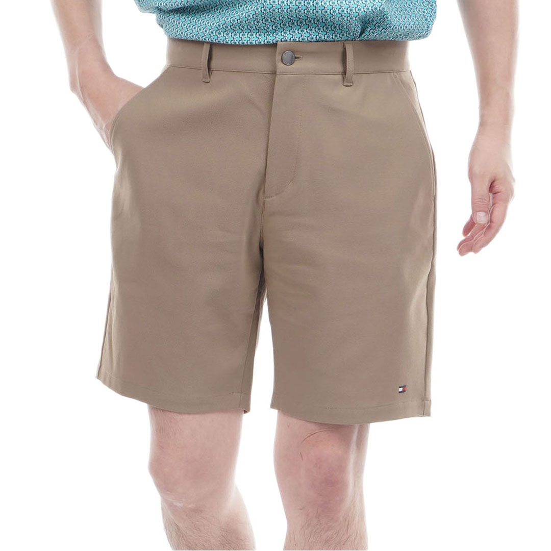 [トミー ヒルフィガー ゴルフ] メンズ パナマメッシュ ショートパンツ