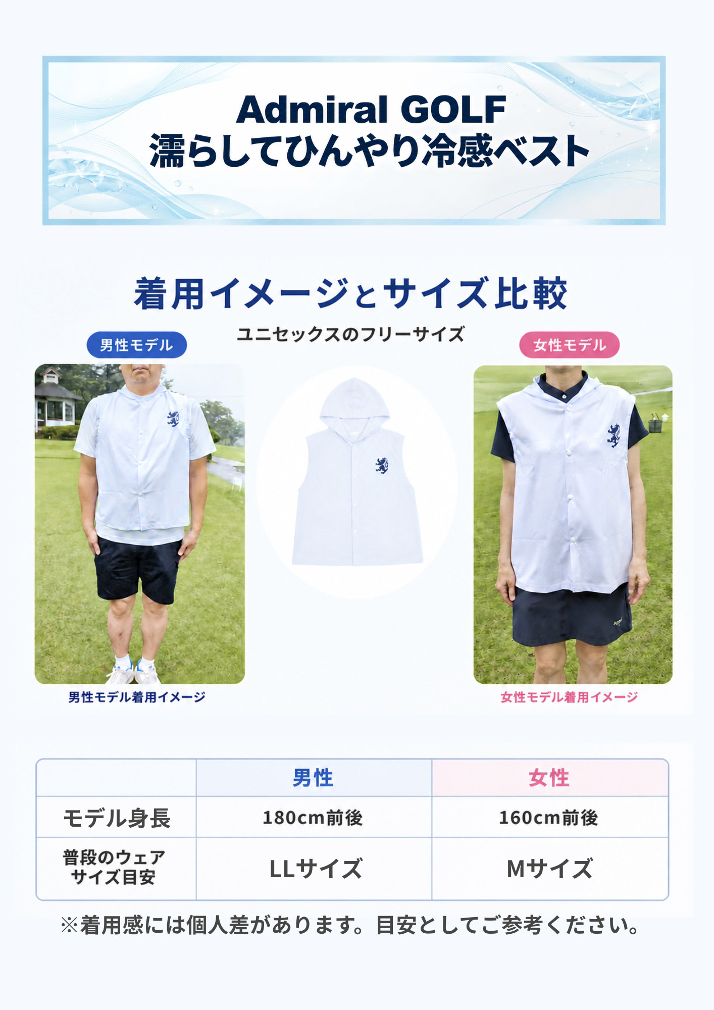 サイズ比較表