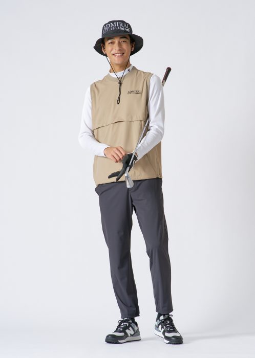 01. Admiral GOLF メンズ コーディネート 2026 Fall_01